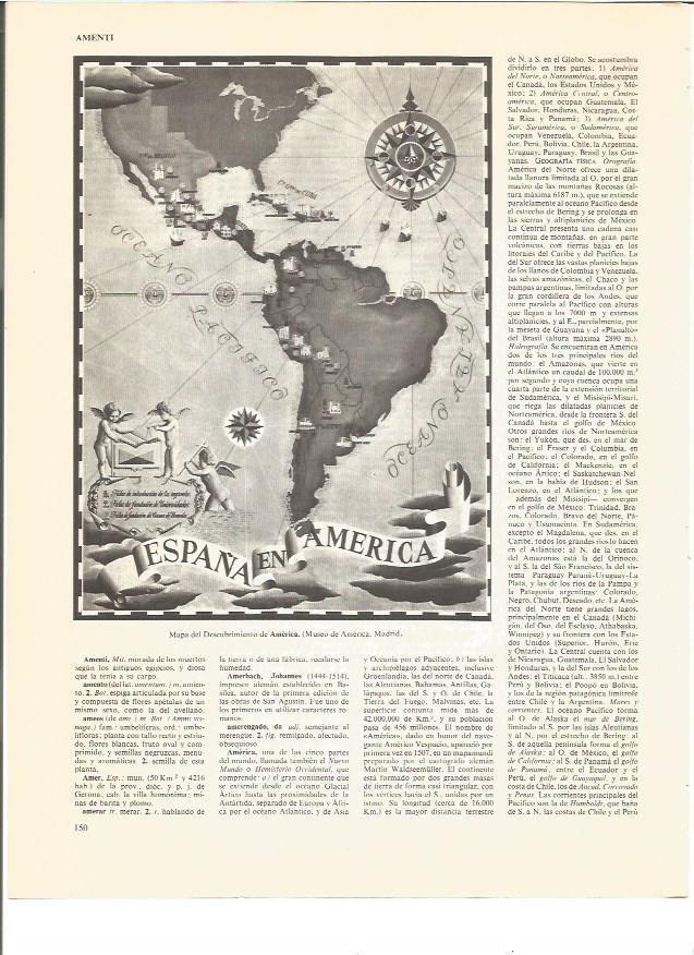 LAMINA V00904: Mapa del descubrimiento de America