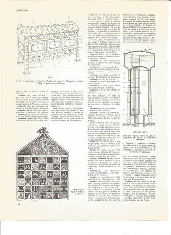 LAMINA V00917: Dibujo del sigo XII del Arca de Noe