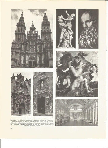 LAMINA V00950: Ejemplos del Arte Barroco