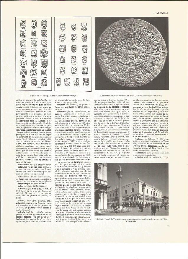 LAMINA V00985: Piedra del Sol o Calendario Azteca