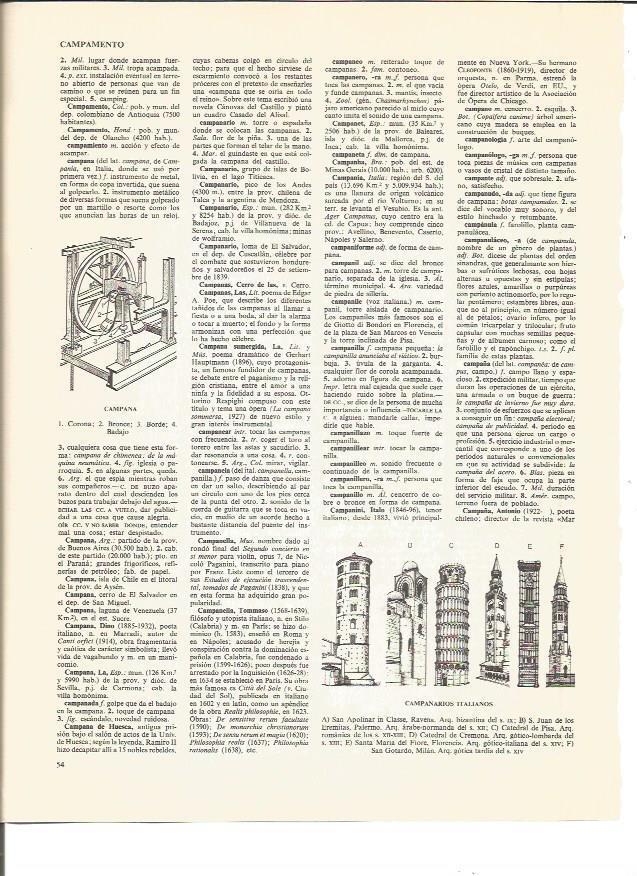 LAMINA V00991: Campanarios italianos