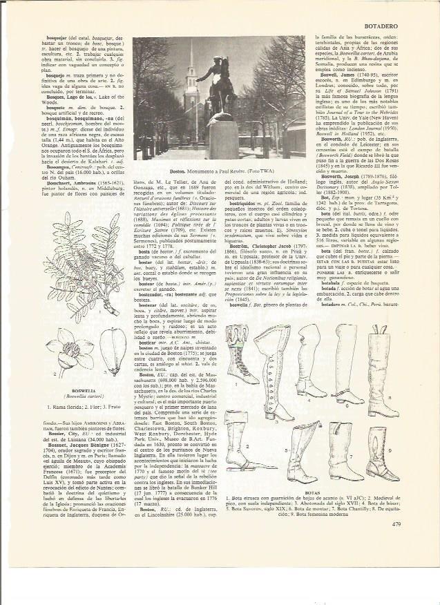 LAMINA V00974: Monumento a Paul Revere en Boston