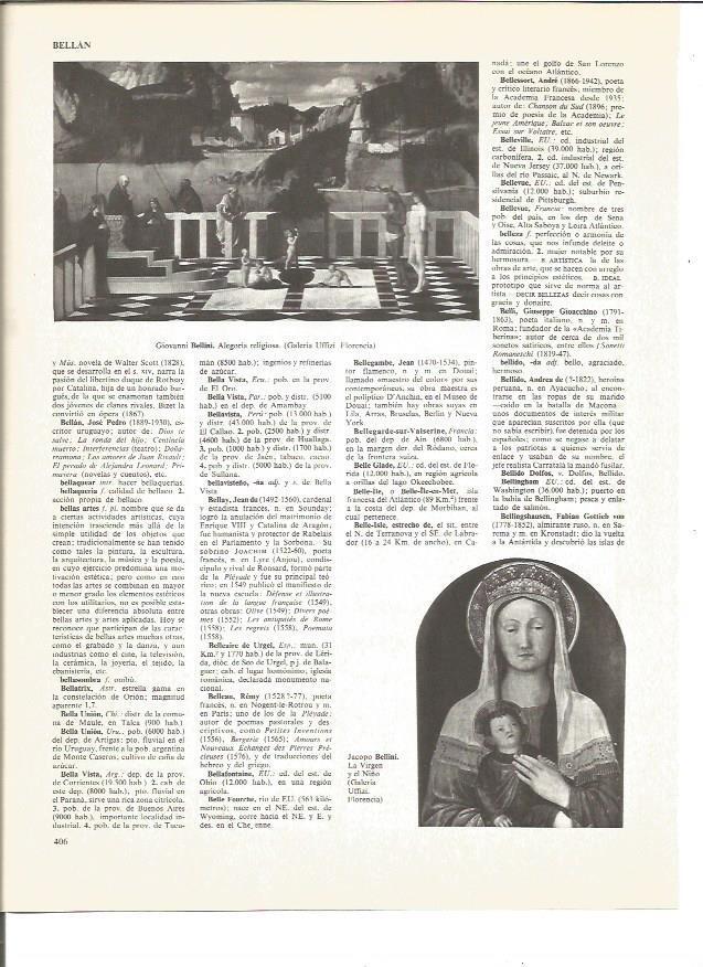 LAMINA V00959: Alegoria religiosa por Giovanni Bellini y La Virgen y el Niño por Jacopo Bellini