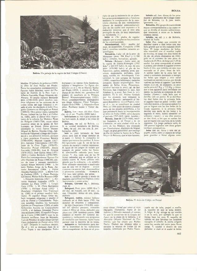 LAMINA V00972: El arco de Cobija en Potosi, Bolivia