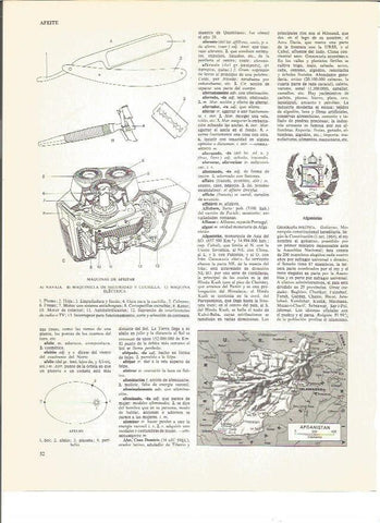 LAMINA V00893: Escudo y mapa de Afganistan