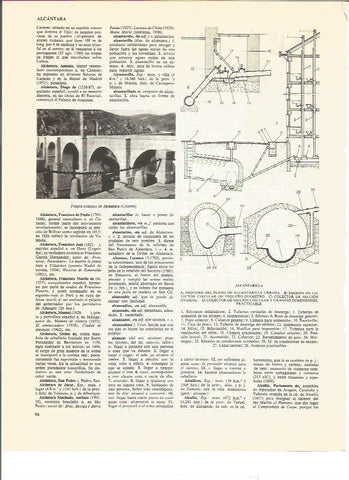 LAMINA V00897: Puente romano de Alcantara, Caceres
