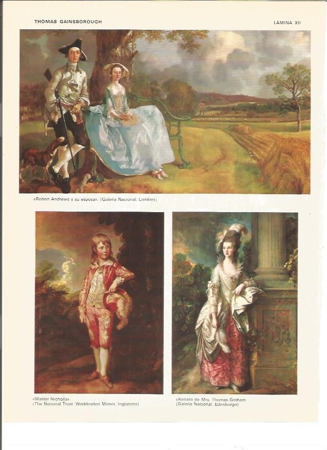 LAMINA V00866: Robert Andrews y su esposa, Master Nicholls y Retrato de Mrs Thomas Graham