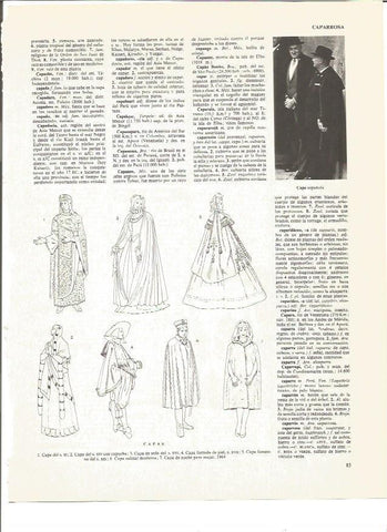 LAMINA V00999: Modelos de capas