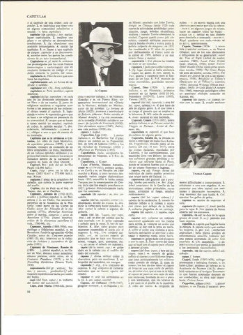 LAMINA V01000: Al Capone y Truman Capote