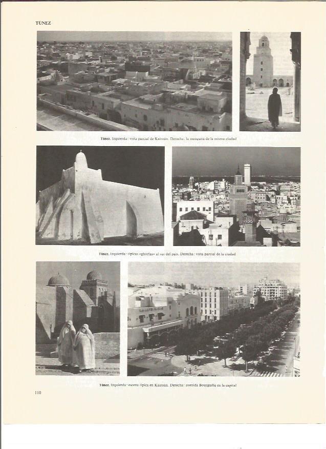 LAMINA V01139: Vistas varias de Tunez