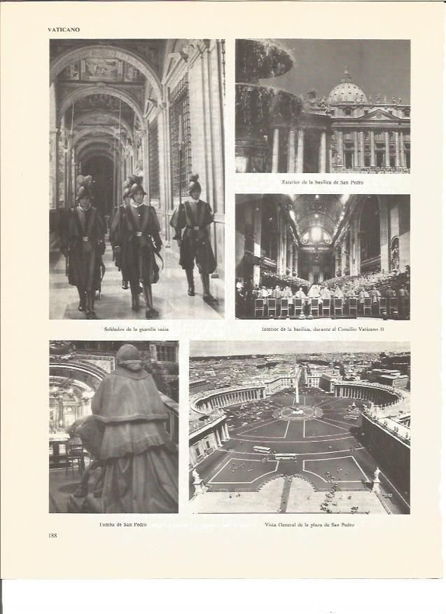 LAMINA V01123: Vistas varias del Vaticano