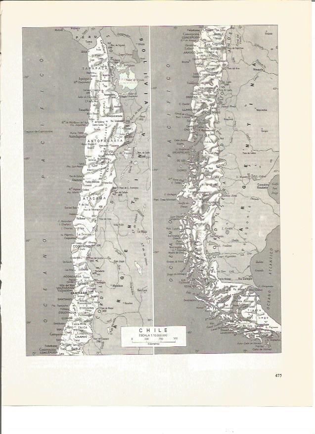 LAMINA V01107: Mapa de Chile