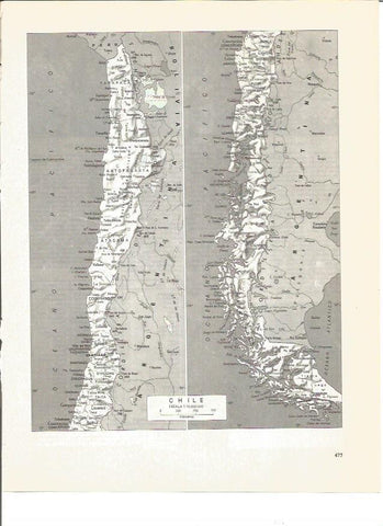 LAMINA V01107: Mapa de Chile