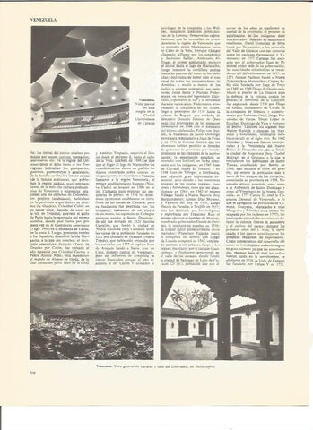 LAMINA V01120: Vistas varias de Venezuela