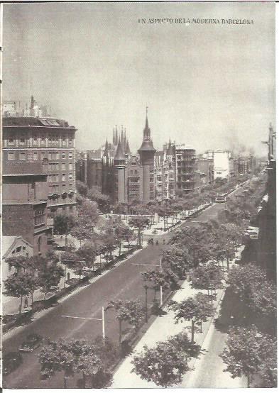 LAMINA V01177: Paseo de Gracia, Barcelona
