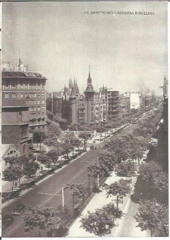 LAMINA V01177: Paseo de Gracia, Barcelona