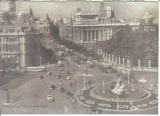 LAMINA V01170: Plaza de Cibeles, Madrid