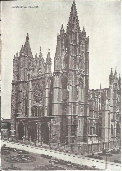 LAMINA V01167: Catedral de Leon