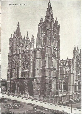 LAMINA V01167: Catedral de Leon