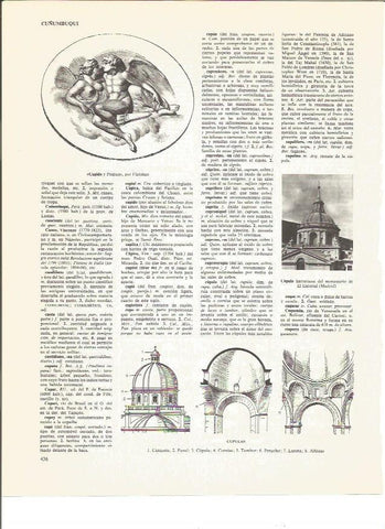 LAMINA V01098: Cupula herreriana del Monasterio del Escorial