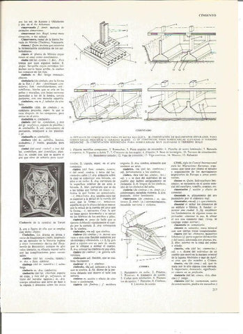 LAMINA V01033: Tipos de cimentado