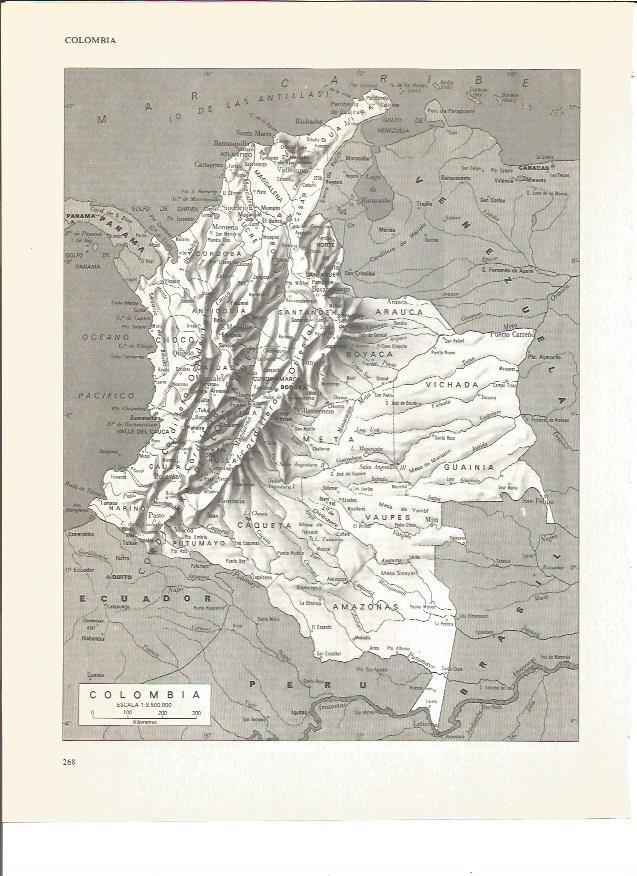 LAMINA V01046: Mapa de Colombia