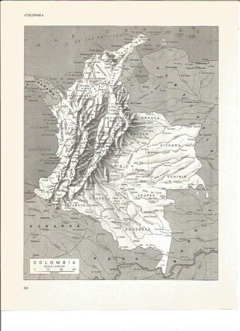 LAMINA V01046: Mapa de Colombia