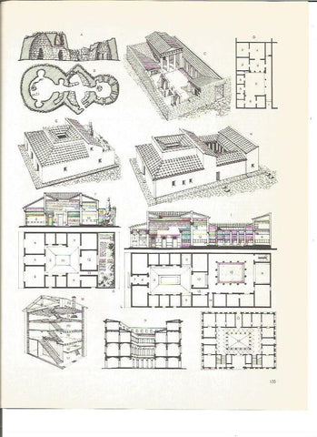 LAMINA V01010: Casas ejemplos de su desarrollo historico