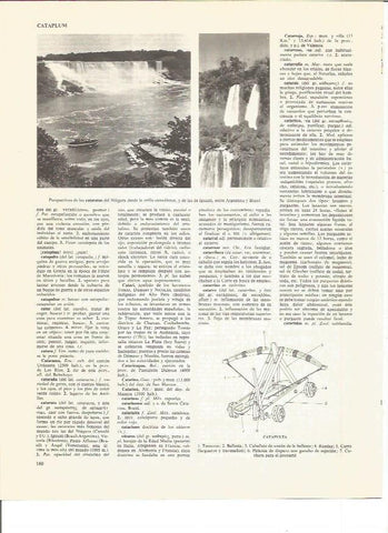 LAMINA V01017: Perspectiva de las Cataratas del Niagara