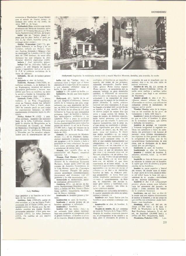 LAMINA V00538: Vista residencia Marilyn Monroe y Judy Holliday