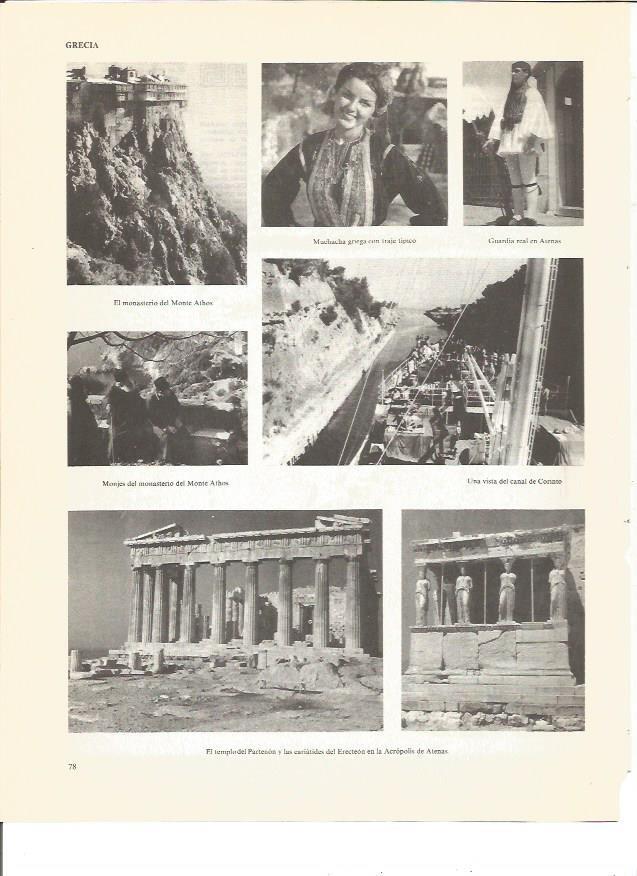 LAMINA V00515: Vistas varias de Grecia