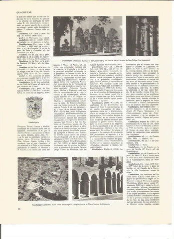 LAMINA V00519: Vistas de Guadalajara en  Mejico y España