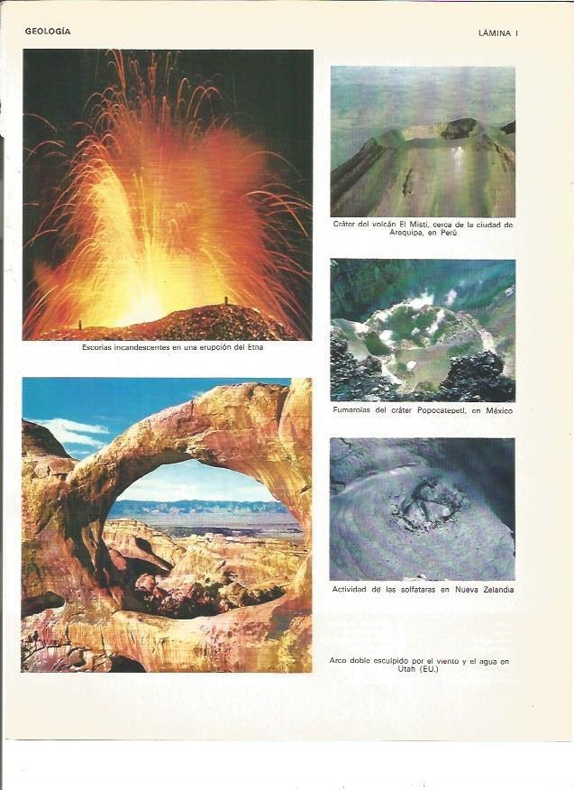 LAMINA V00531: Fenomenos volcanicos en el mundo