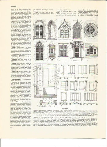 LAMINA V00605: Ejemplos historicos de ventanas