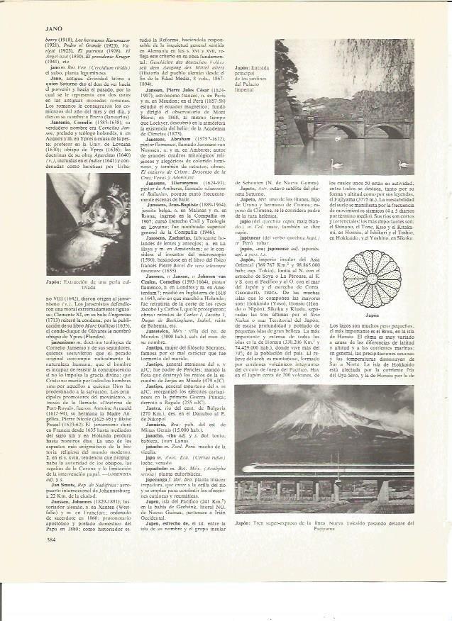 LAMINA V00571: Vistas varias de Japon
