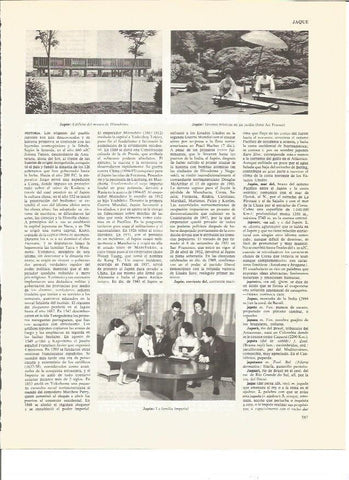 LAMINA V00573: Jovenes musicos, familia y Museo Hiroshima en Japon