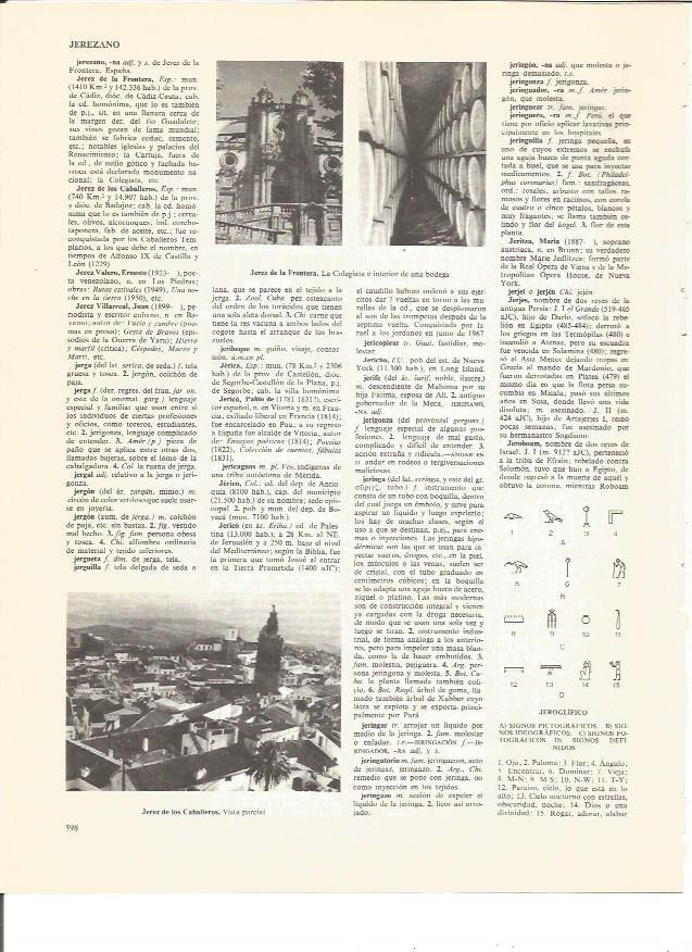 LAMINA V00577: Vistas Jerez de la Frontera y Jerez de los Caballeros