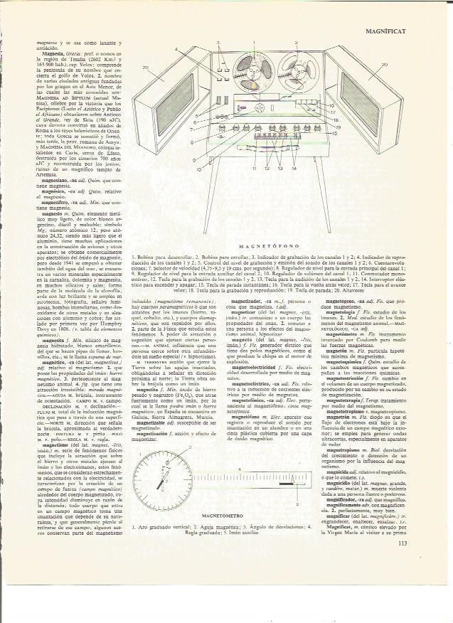 LAMINA V00431: Magnetofono y magnetometro