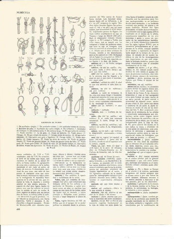 LAMINA V00499: Ejemplos de nudos