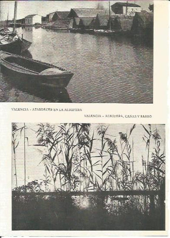 LAMINA V01194: Atardecer y cañas y barro en La Albufera, Valencia