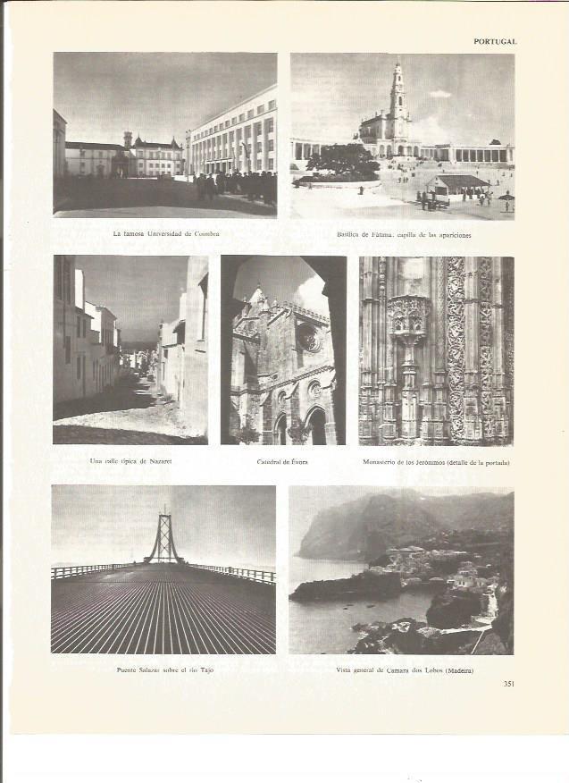 LAMINA V00757: Vistas varias de Portugal