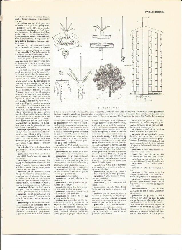 LAMINA V00704: Partes de un pararrayos