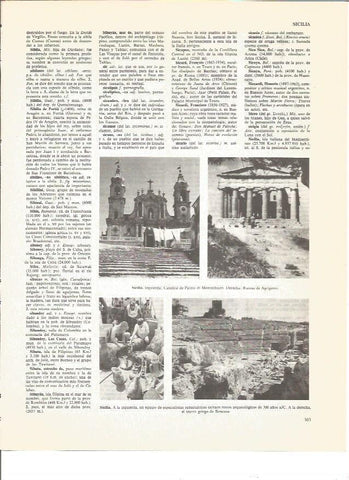 LAMINA V00638: Vistas varias de Sicilia