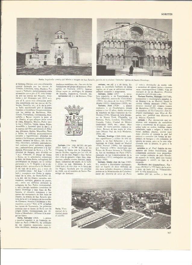 LAMINA V00648: Escudo y vistas de Soria