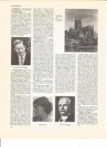 LAMINA V00610: Catedral de Worcester y V. Woolf