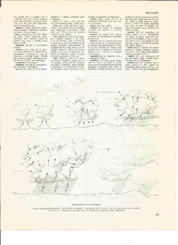 LAMINA V00675: Formacion de un temporal