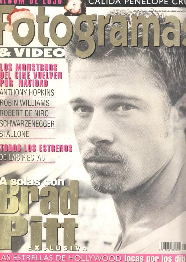 Fotogramas numero 1838, diciembre 1996: Brad Pitt- Los monstruos del cine