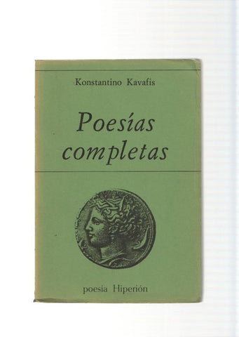 Poesias completas de Konstantino Kavafis