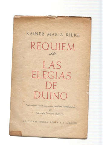Requiem- Las elegias de Duino