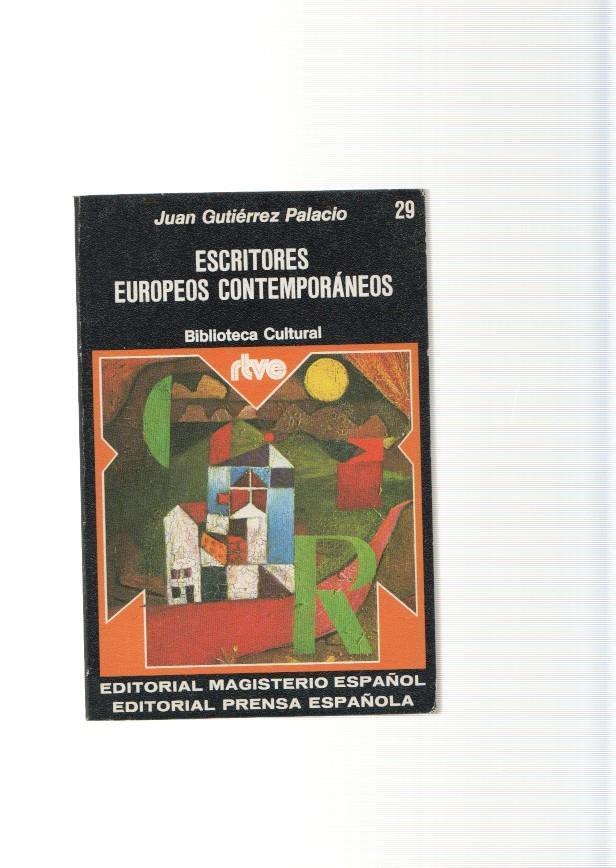 Escritores Europeos Contemporaneos